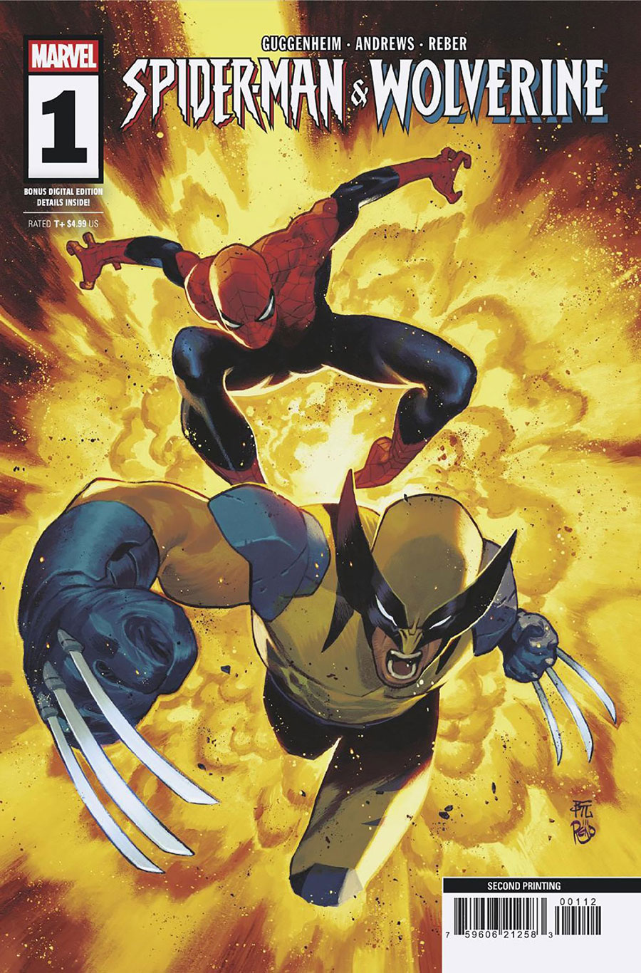 Spider-Man & Wolverine #1 Cover H 2nd Ptg Dike Ruan Variant Cover