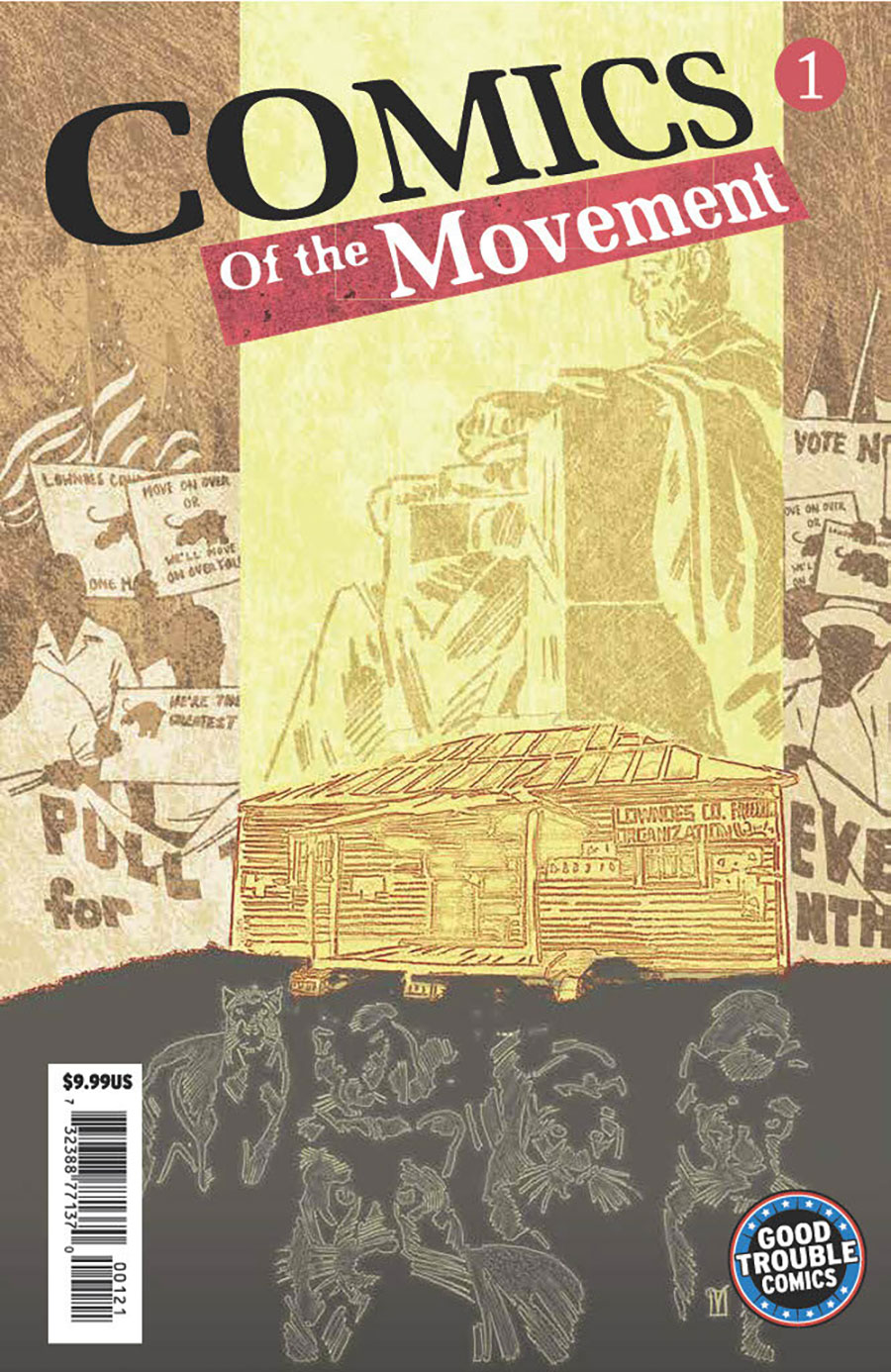 Comics Of The Movement #1 (One Shot) Cover B Variant Valentine De Landro Cover