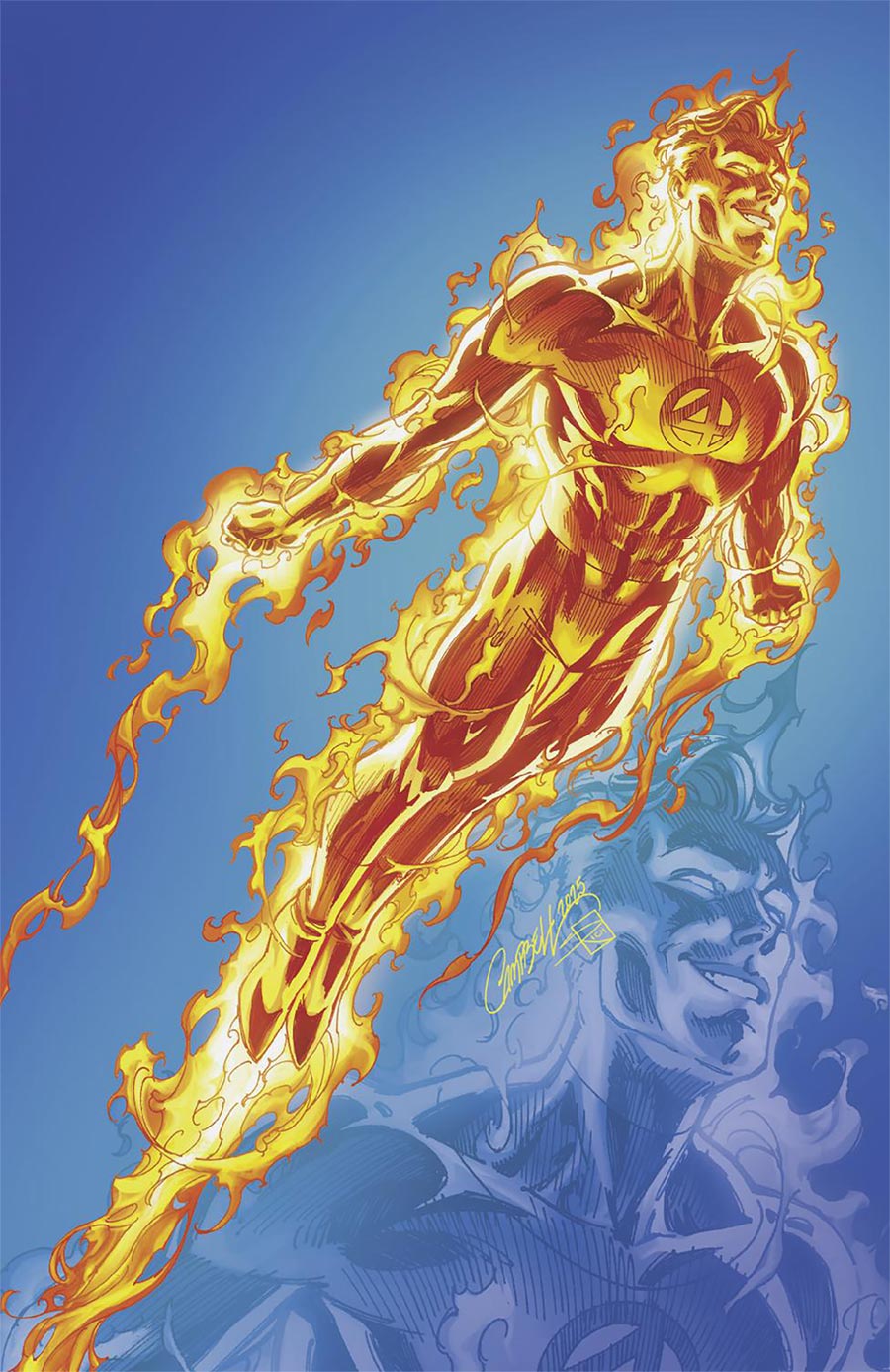 Fantastic Four Vol 8 #2 Cover L Incentive J Scott Campbell Just Spectacular Collection Virgin Cover