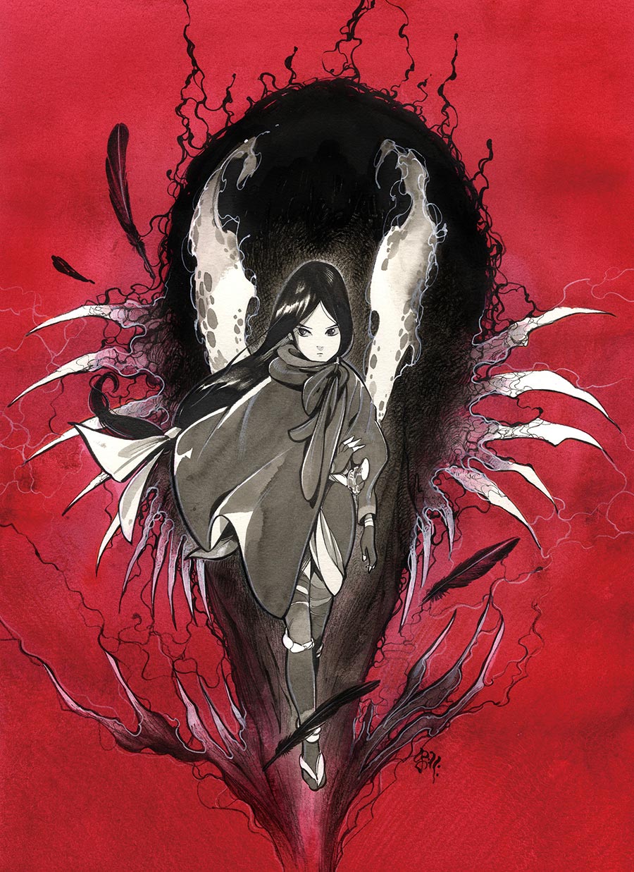 Venom Black White & Blood #1 Cover F Incentive Peach Momoko Virgin Cover