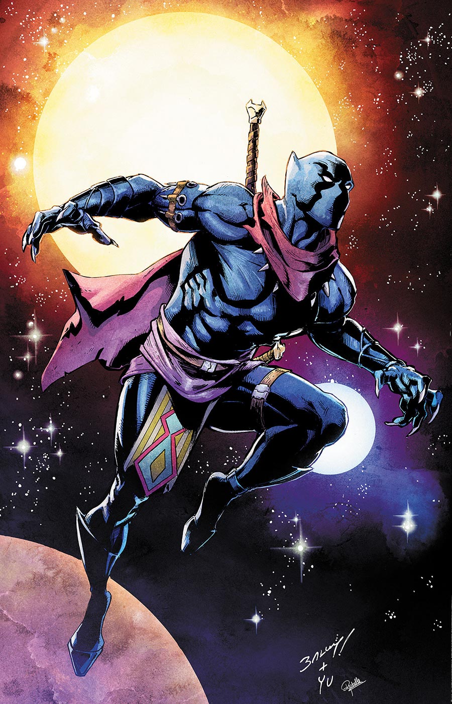 Imperial War Black Panther #1 (One Shot) Cover D Incentive Mark Bagley Character Virgin Cover