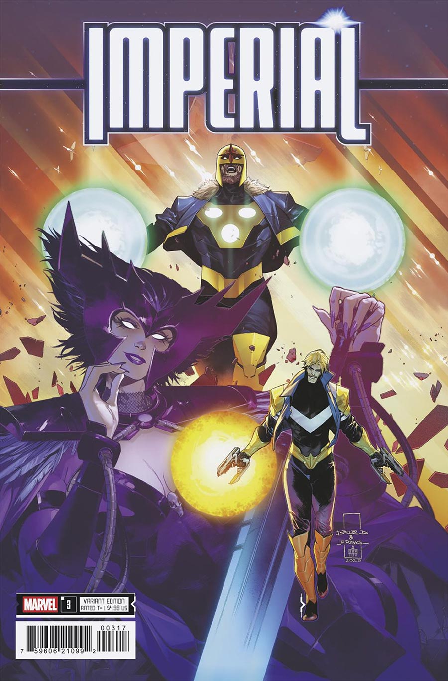 Imperial #3 Cover F Incentive Delio Diaz & Frank Alpizar Variant Cover