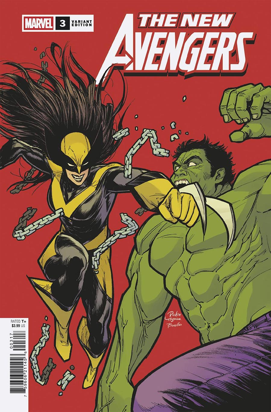 New Avengers Vol 5 #3 Cover E Incentive Rickie Yagawa Variant Cover