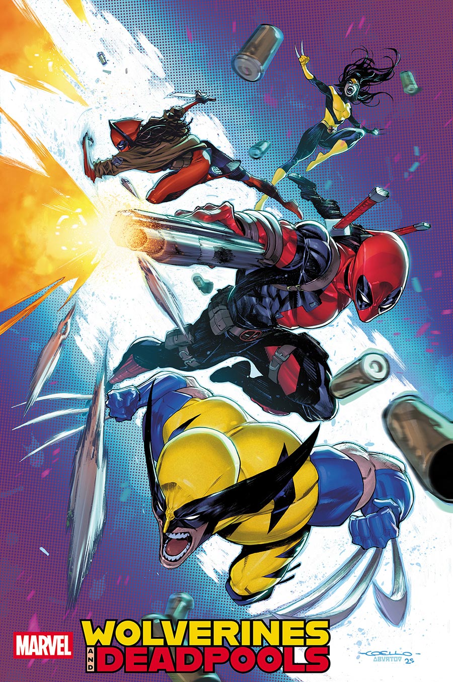 Wolverines And Deadpools #2 Cover C Incentive Iban Coello Variant Cover