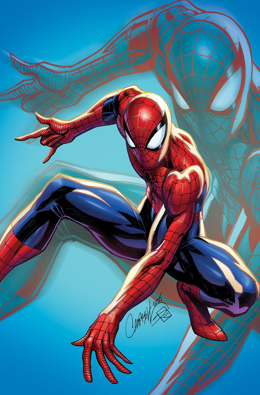 Amazing Spider-Man Vol 7 #10 Cover E Incentive J Scott Campbell Just Spectacular Collection Virgin Cover