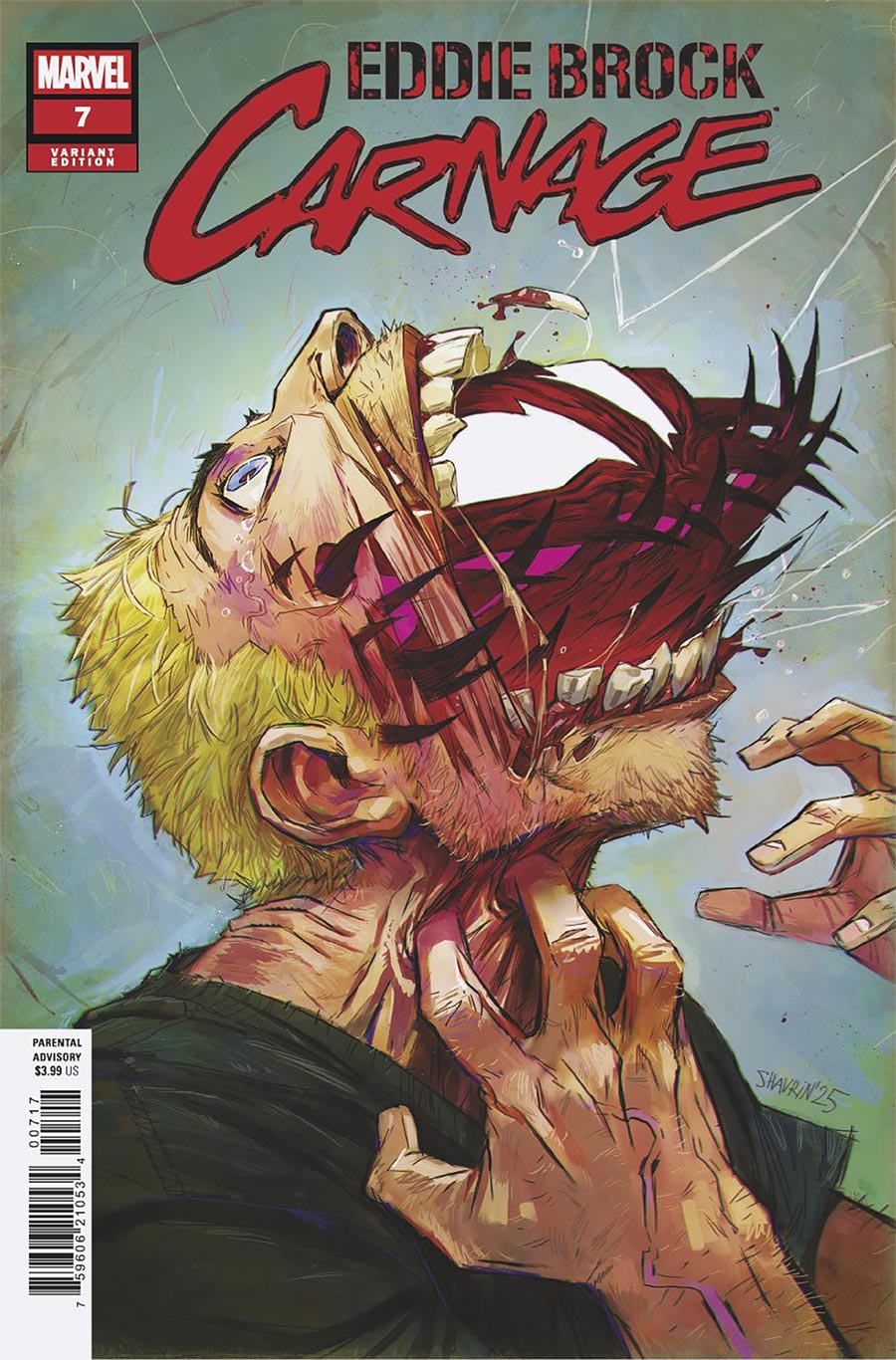 Eddie Brock Carnage #7 Cover D Incentive Ivan Shavrin Variant Cover