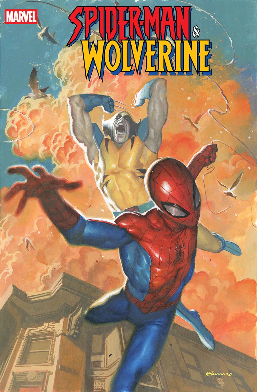 Spider-Man & Wolverine #4 Cover D Incentive Fabrizio De Tommaso Variant Cover