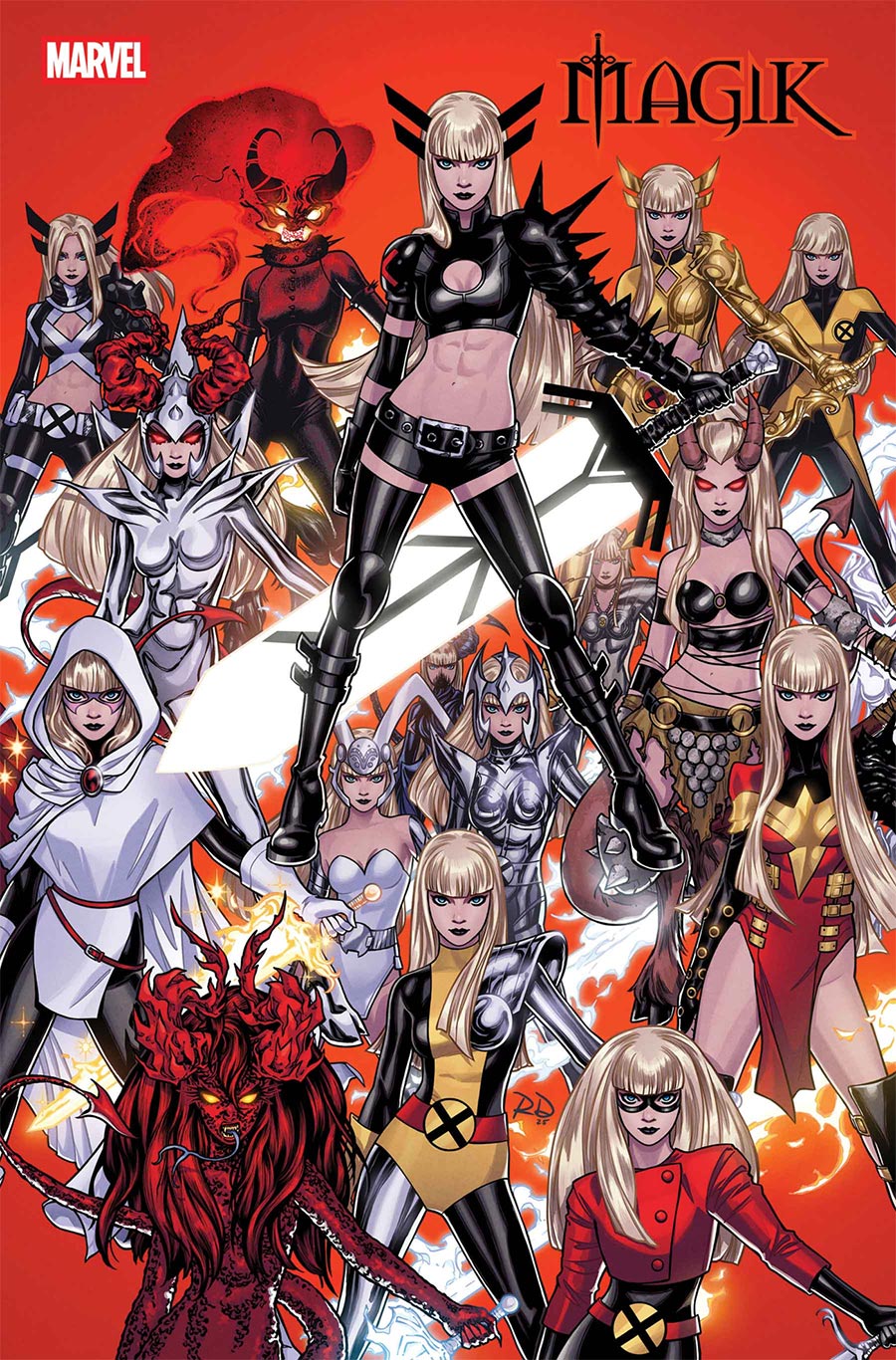 Magik Vol 2 #8 Cover D Incentive Russell Dauterman Variant Cover