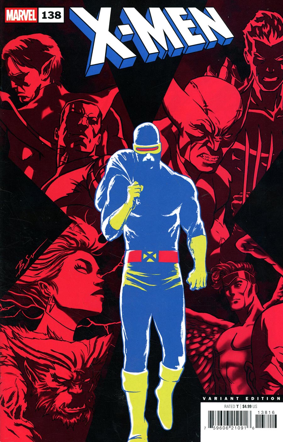 X-Men Vol 1 #138 Cover G Facsimile Edition Incentive Benjamin Su Variant Cover