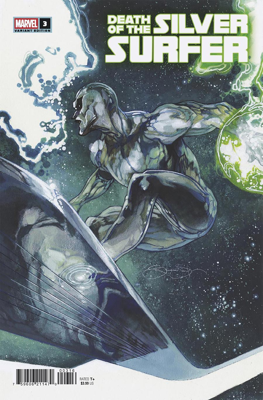Death Of The Silver Surfer #3 Cover D Incentive Simone Bianchi Variant Cover