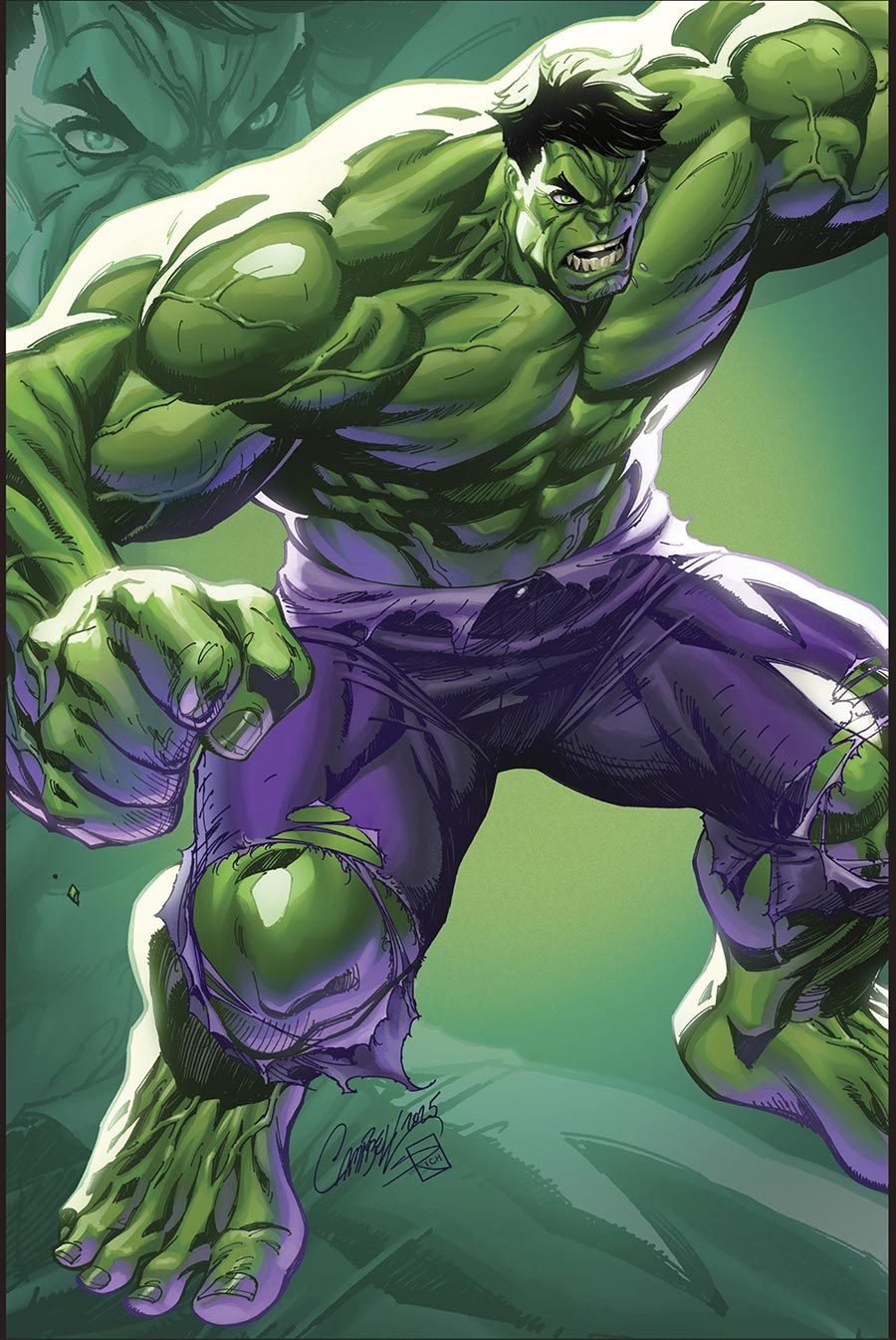 Incredible Hulk Vol 5 #28 Cover F Incentive J Scott Campbell Just Spectacular Collection Virgin Cover