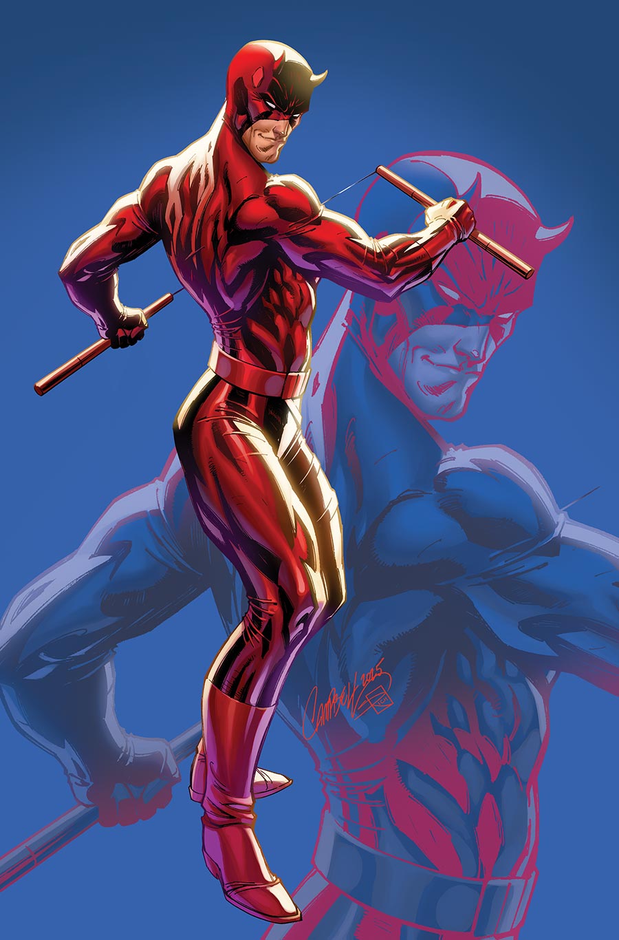 Daredevil Vol 8 #24 Cover E Incentive J Scott Campbell Just Spectacular Collection Virgin Cover