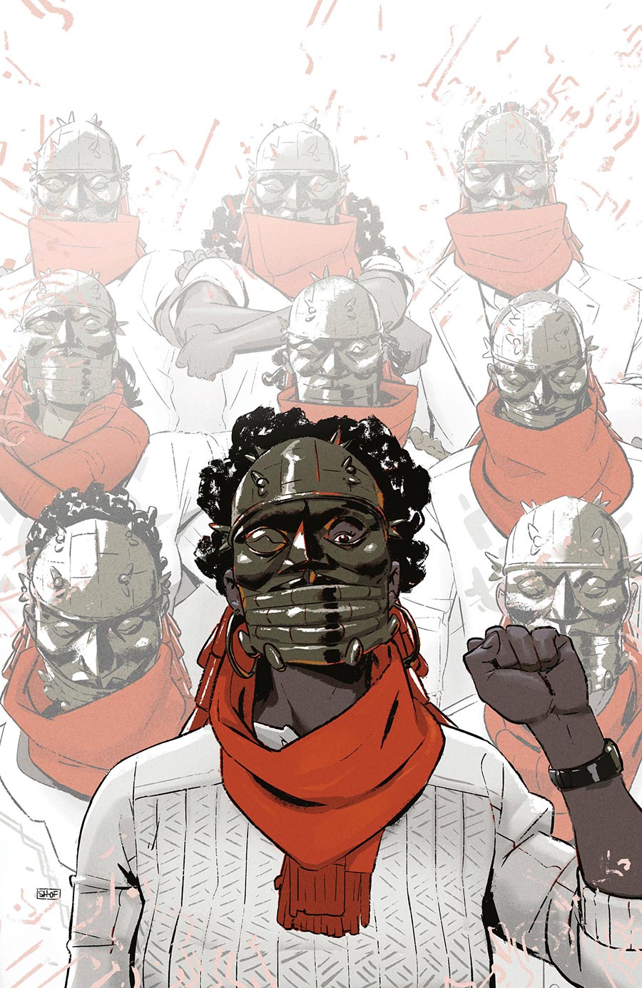 Bronze Faces #5 Cover C Incentive Shof Virgin Variant Cover