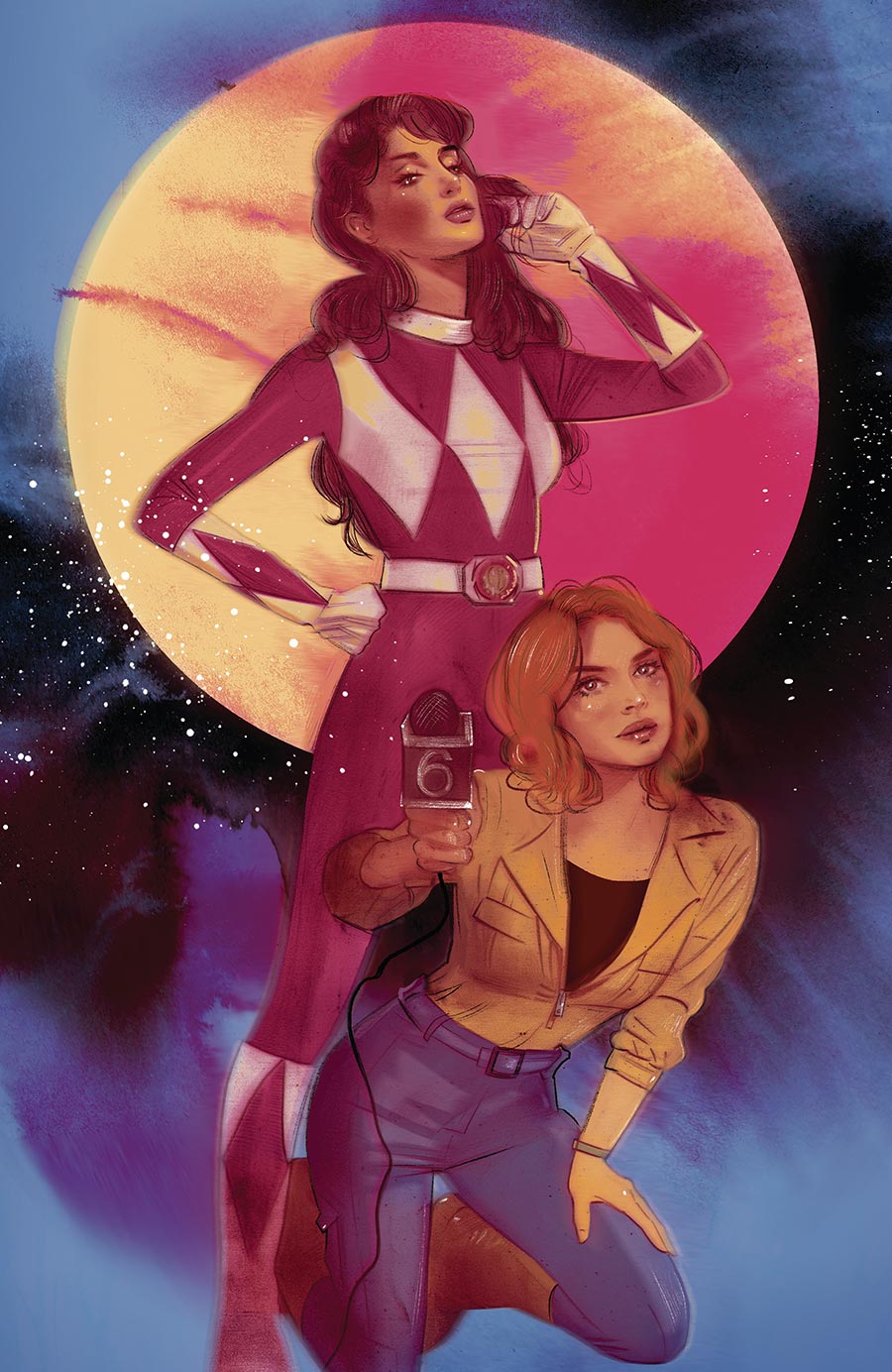 Mighty Morphin Power Rangers Teenage Mutant Ninja Turtles III #1 Cover H Incentive Tula Lotay BOOM Studios 20th Anniversary Virgin Cover