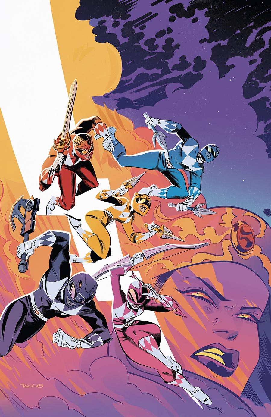 Mighty Morphin Power Rangers Ritas Rewind #1 (One Shot) Cover D Incentive Tango Virgin Cover