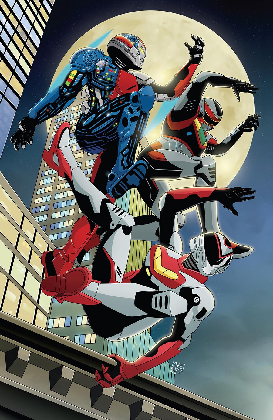 VR Troopers #2 Cover E Incentive Chris Mista Jonz Jones Virgin Variant Cover