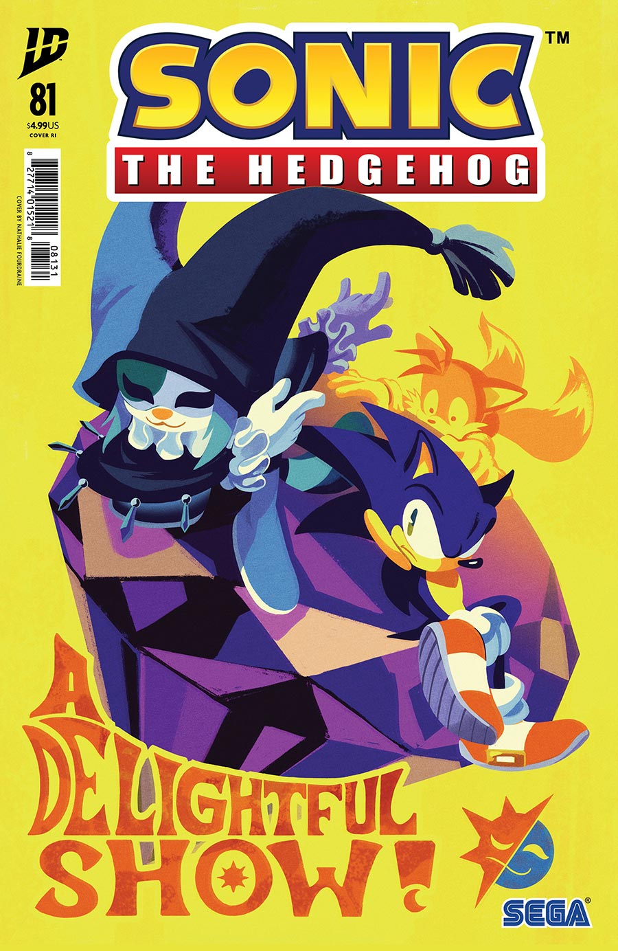 Sonic The Hedgehog Vol 3 #81 Cover C Incentive Nathalie Fourdraine Variant Cover