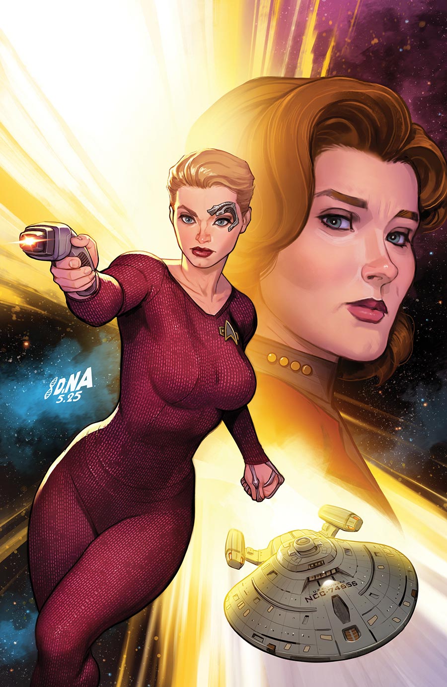 Star Trek Voyager Homecoming #1 Cover D Incentive David Nakayama Virgin Cover