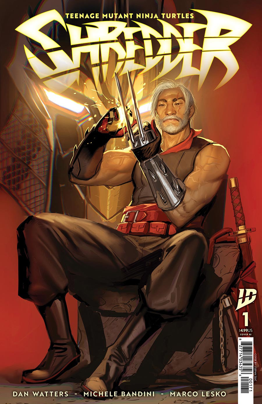 Teenage Mutant Ninja Turtles Shredder #1 Cover H Incentive Stjepan Sejic Variant Cover