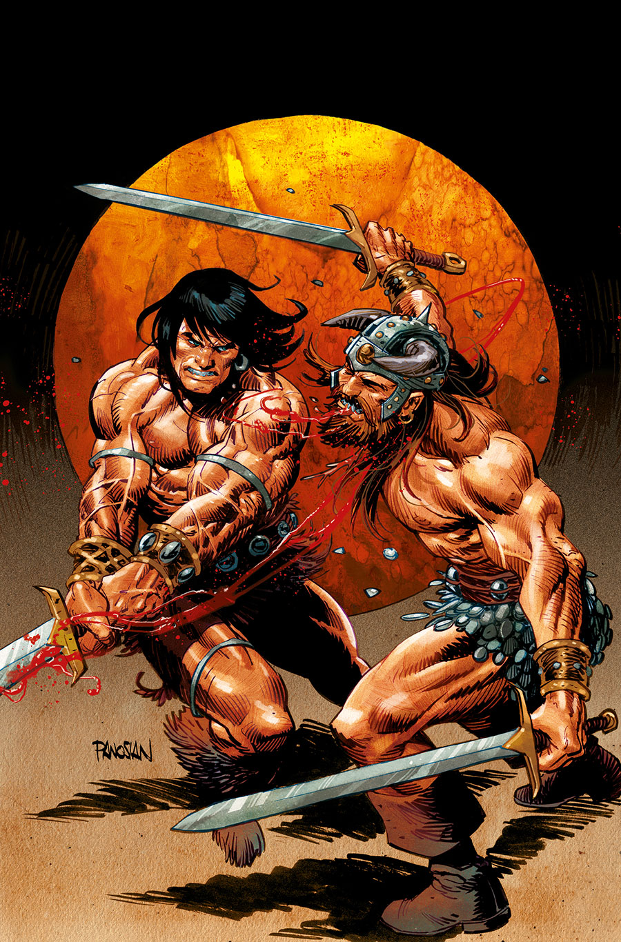 Conan The Barbarian Vol 5 #22 Cover F Variant Dan Panosian Virgin Cover