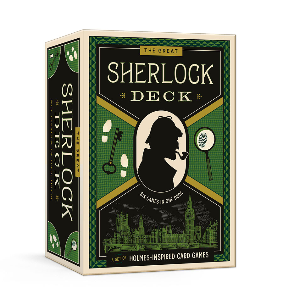 Great Sherlock Deck A Set Of Holmes-Inspired Card Games