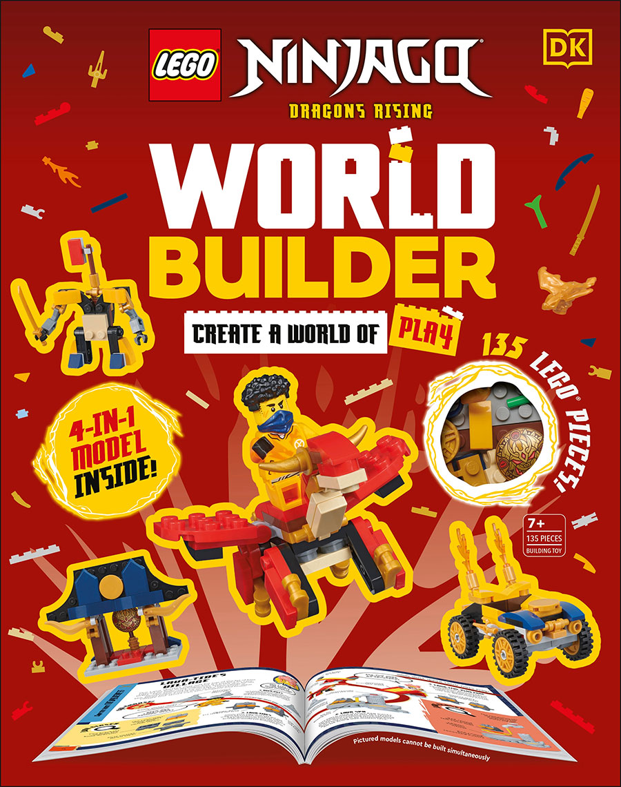 LEGO Ninjago World Builder Create A World Of Play With 4-In-1 Model And 150 Plus Build Ideas HC