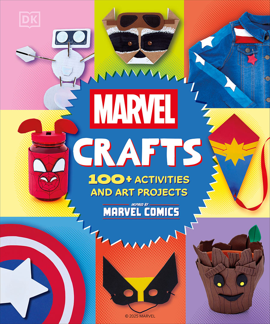 Marvel Crafts 100 Plus Activities And Art Projects Inspired By Marvel Comics HC