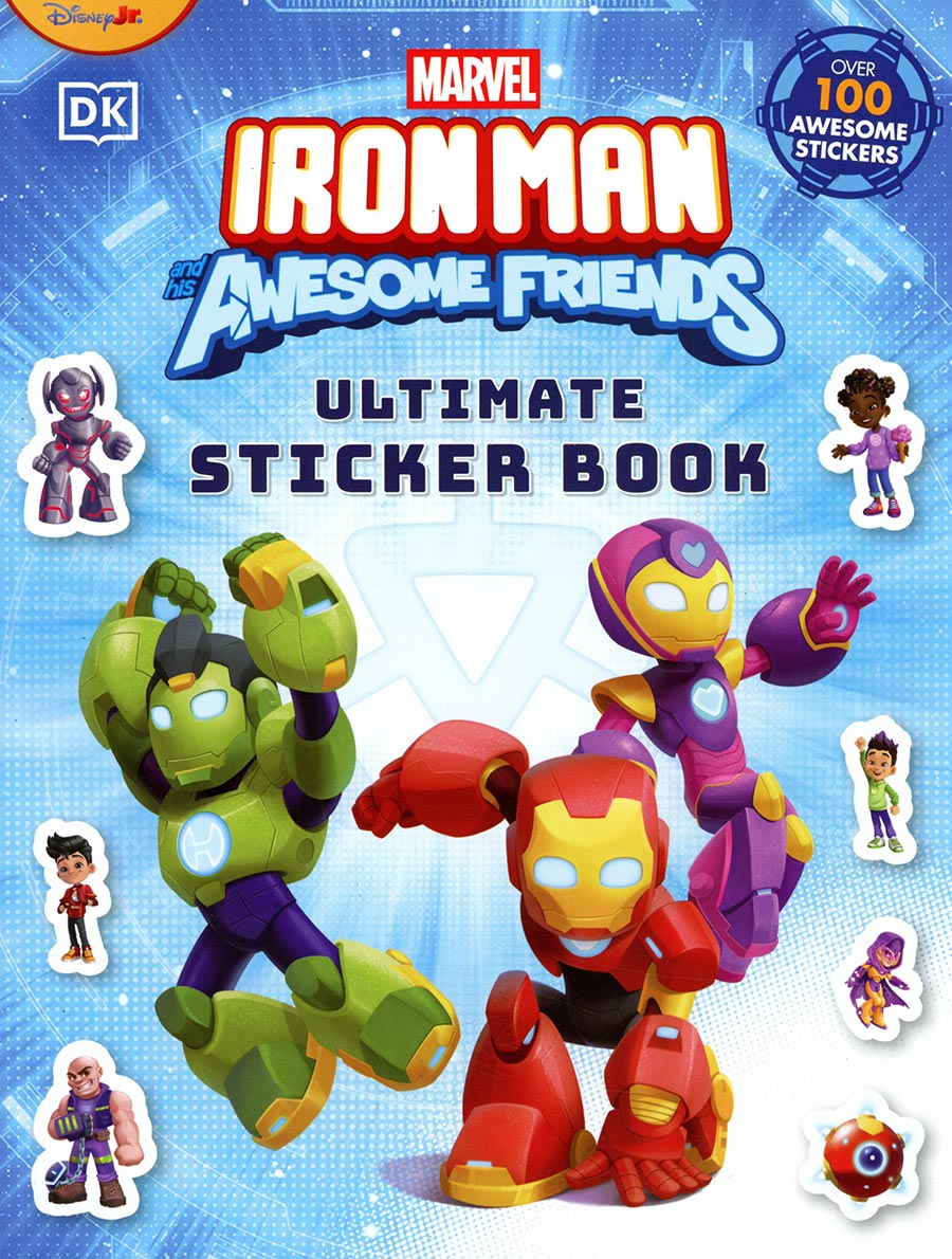 Marvel Iron Man And His Awesome Friends Ultimate Sticker Book TP