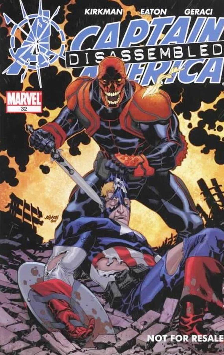 Captain America Vol 4 #32 Cover B Toy Reprint