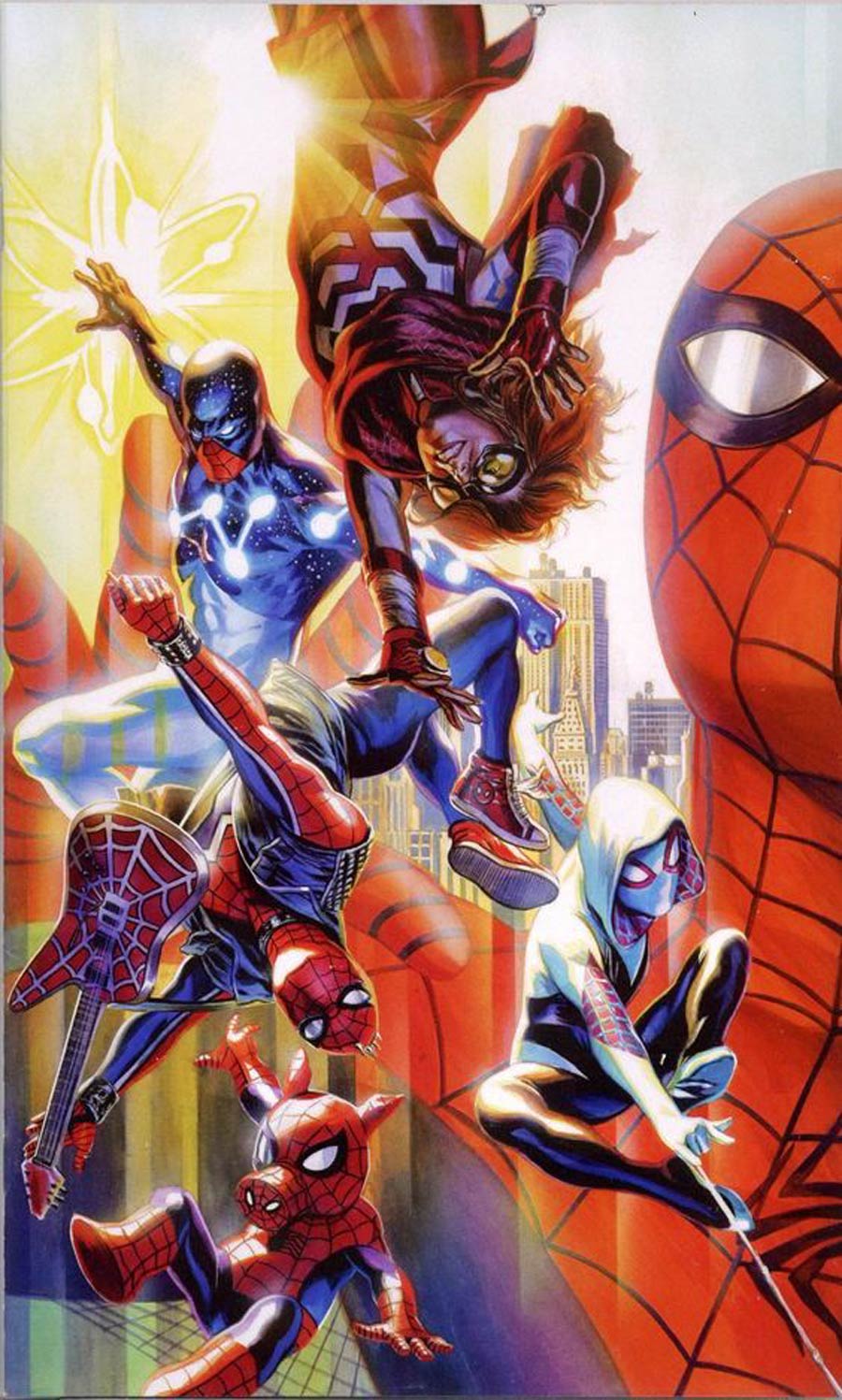 Spider-Man Vol 4 #1 Cover R Felipe Massafera Virgin Variant Cover