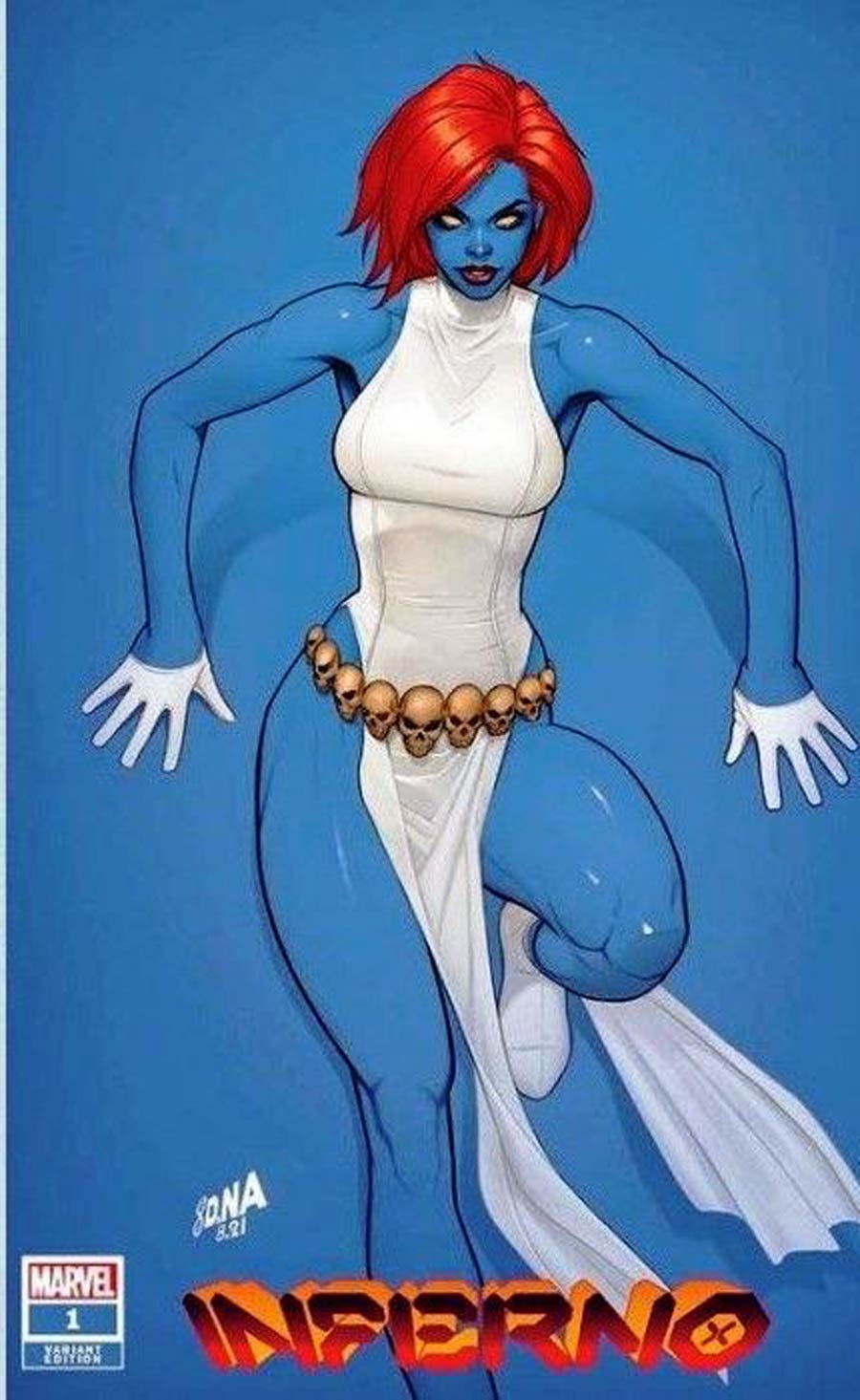 Inferno Vol 2 #1 Cover M David Nakayama Variant Cover