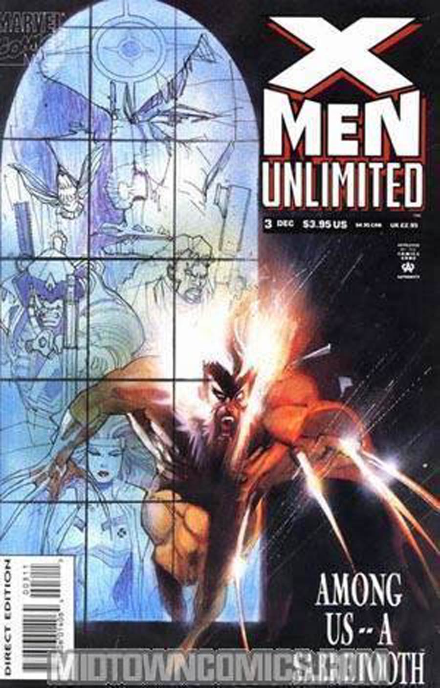 X-Men Unlimited #3 Cover B Signed By Mark Mckenna With COA