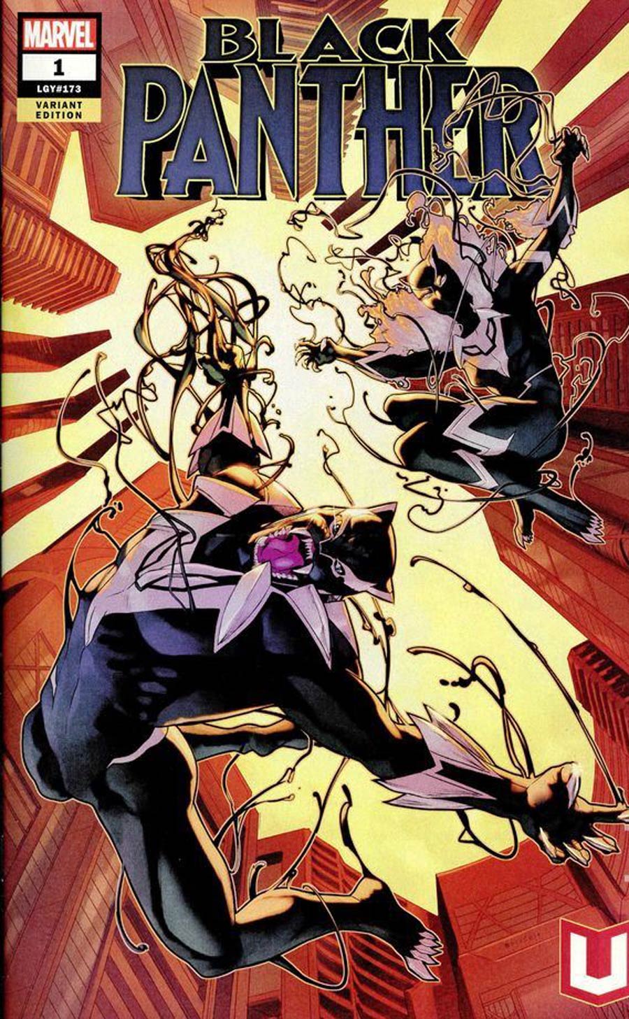 Black Panther Vol 7 #1 Cover N Marvel Unlimited Variant Cover