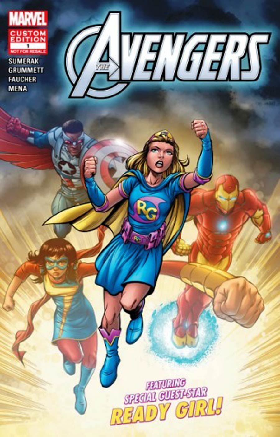 Avengers Featuring Ready Girl (One Shot) #1