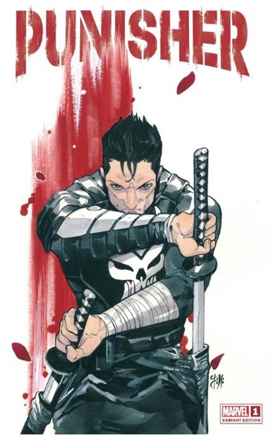 Punisher Vol 12 #1 Cover L Peach Momoko Variant Cover
