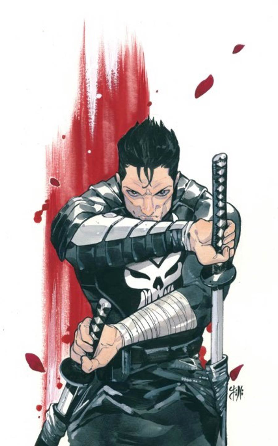 Punisher Vol 12 #1 Cover M Peach Momoko Virgin Variant Cover