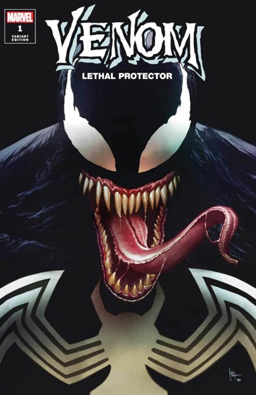 Venom Lethal Protector #1 Cover G Mico Suayan Variant Cover