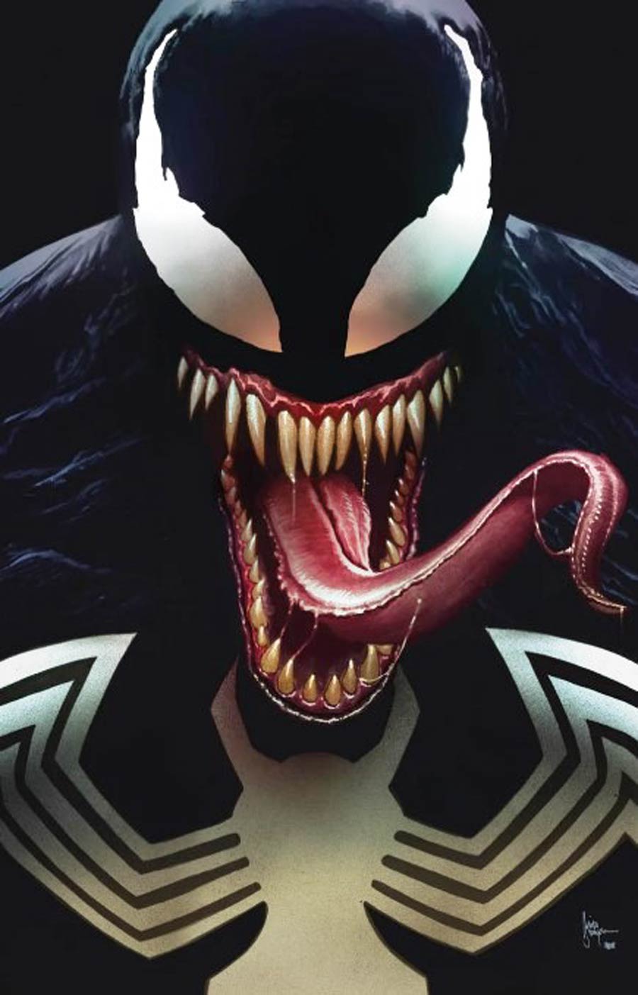 Venom Lethal Protector #1 Cover H Mico Suayan Virgin Variant Cover
