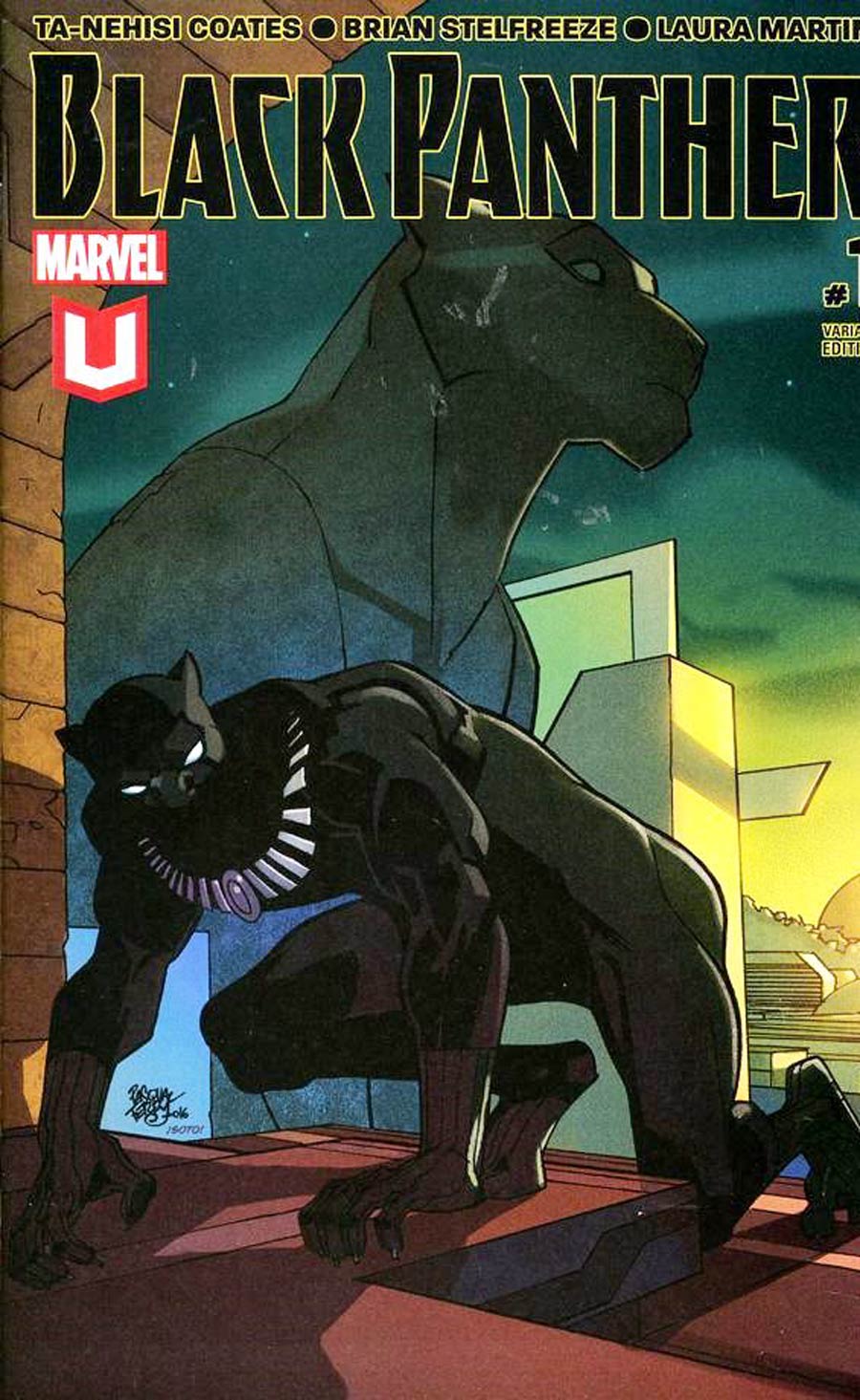 Black Panther Vol 6 #1 Cover P Marvel Unlimited Variant Cover