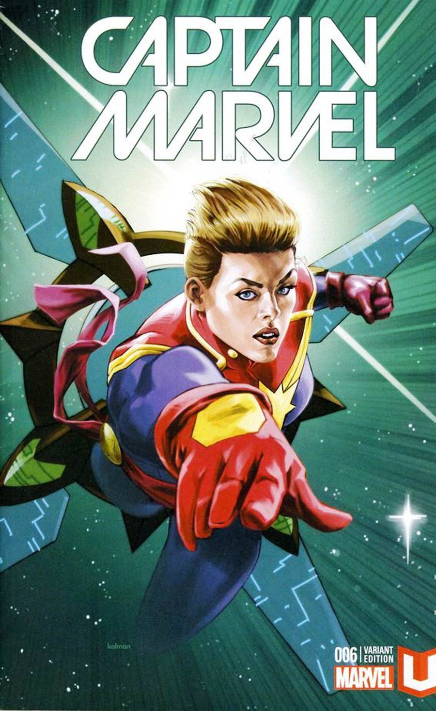 Captain Marvel Vol 8 #6 Cover C Marvel Unlimited