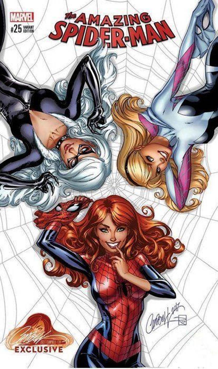 Amazing Spider-Man Vol 4 #25 Cover I J Scott Campbell Exclusive Variant Cover