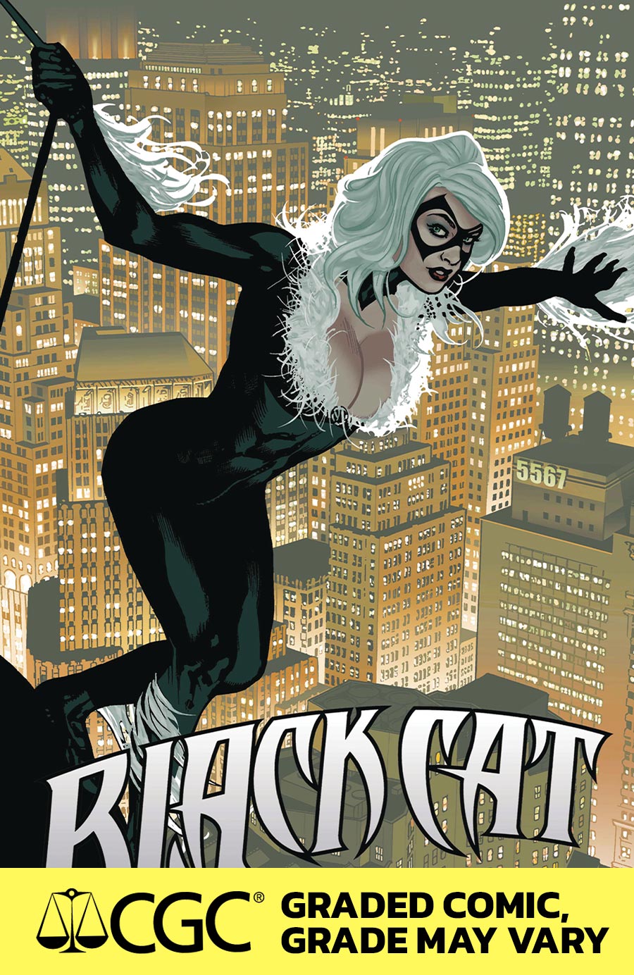 Black Cat Vol 3 #1 Cover K DF Adam Hughes Cover CGC Graded 9.6 Or Higher