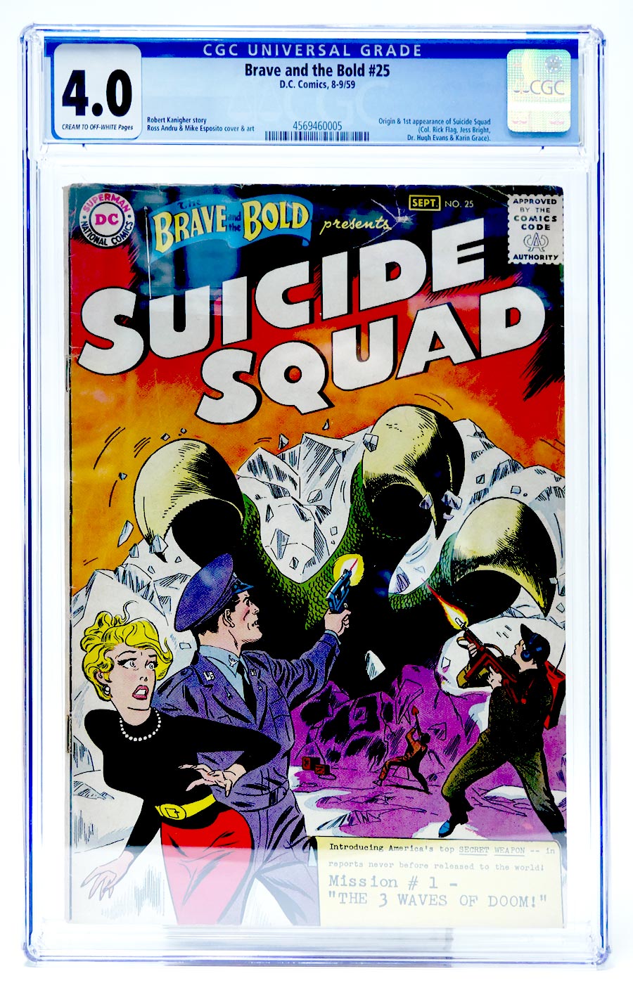 Brave And The Bold #25 Cover B CGC 4.0