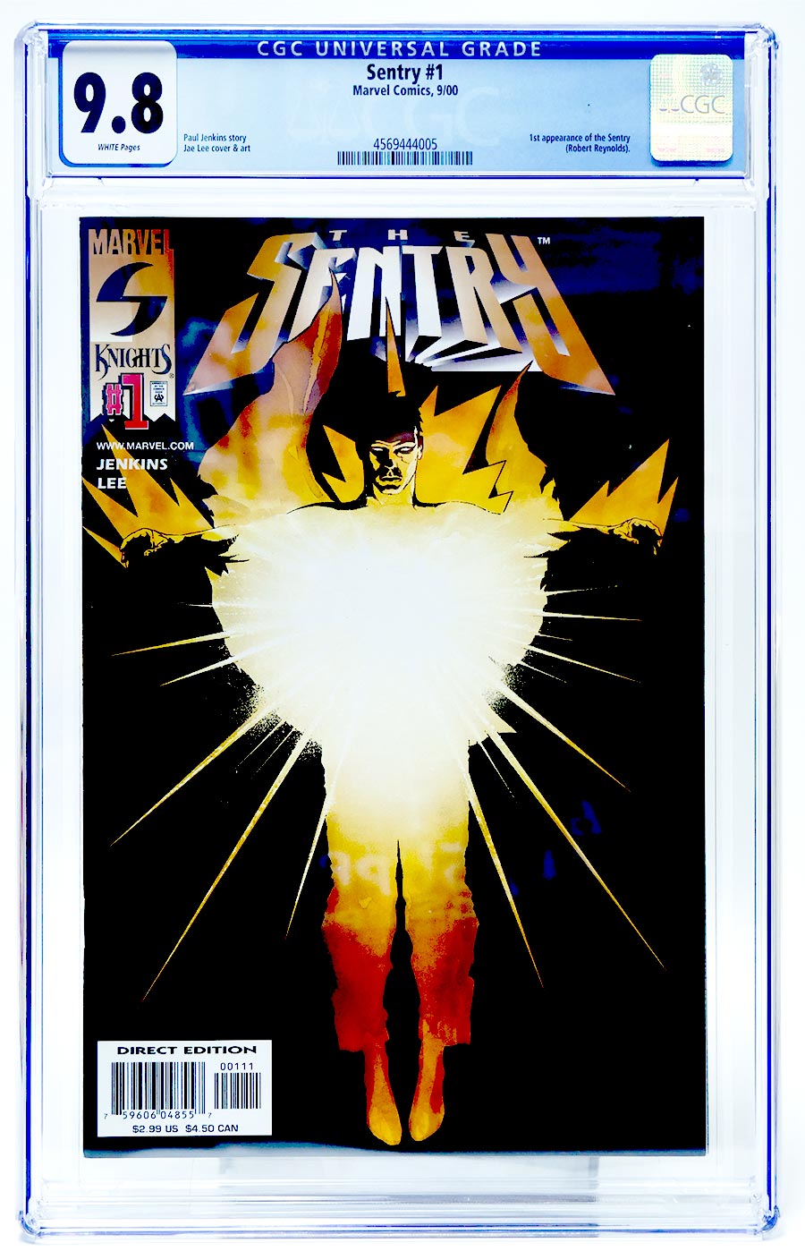 Sentry #1 Cover D Jae Lee CGC 9.8