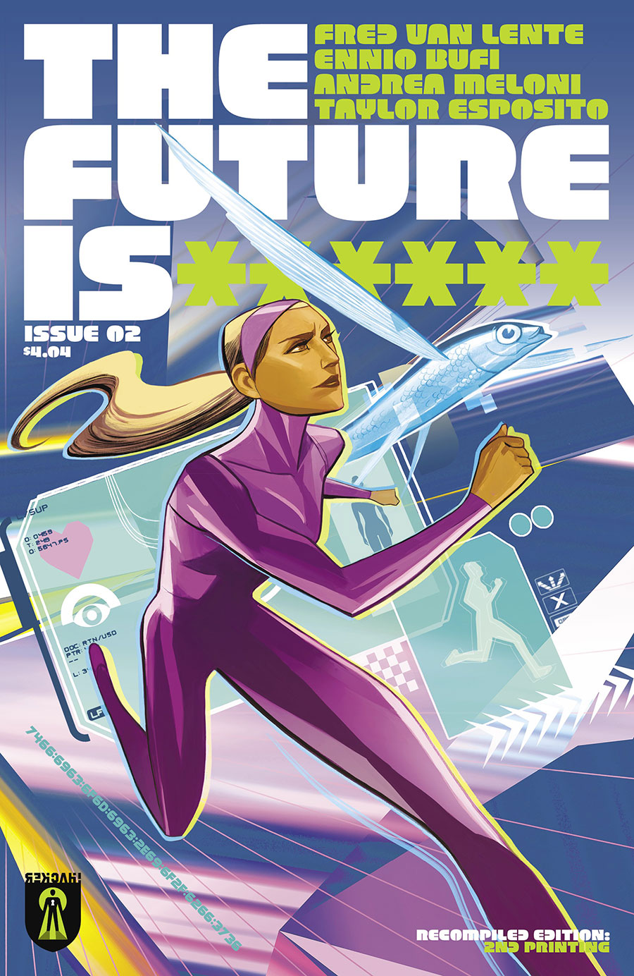 The Future Is ****** #2 Cover B 2nd Ptg