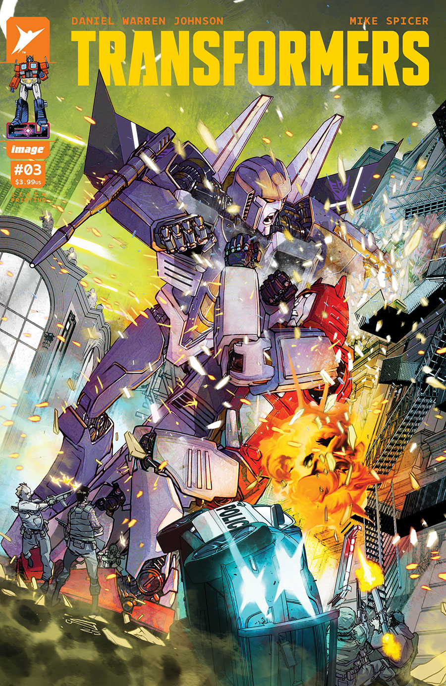 Transformers Vol 5 #3 Cover K 6th Ptg
