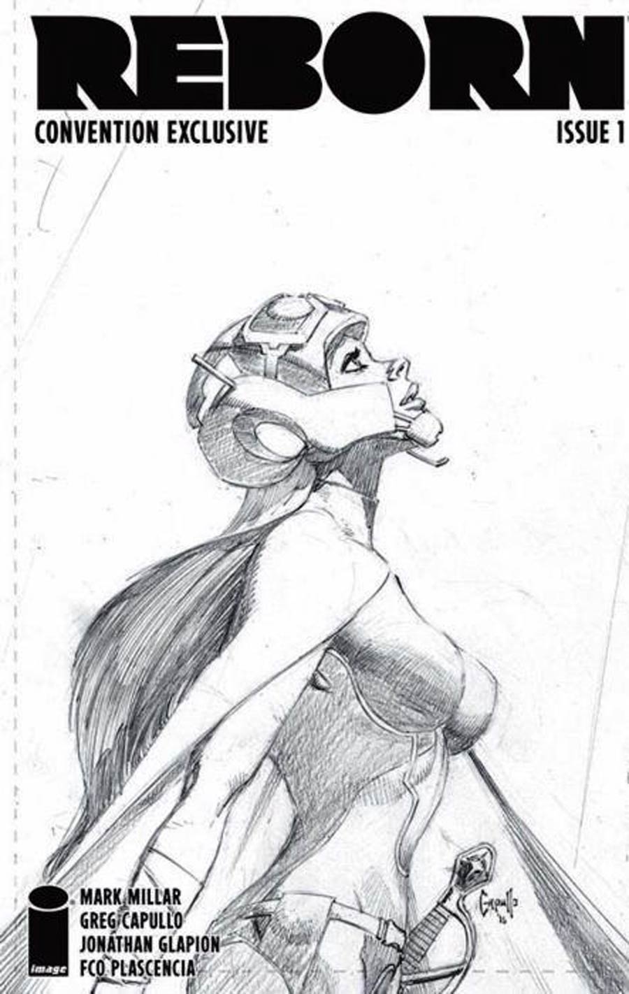 Reborn #1 Cover O Convention Variant Exclusive Signed By Greg Capullo No COA