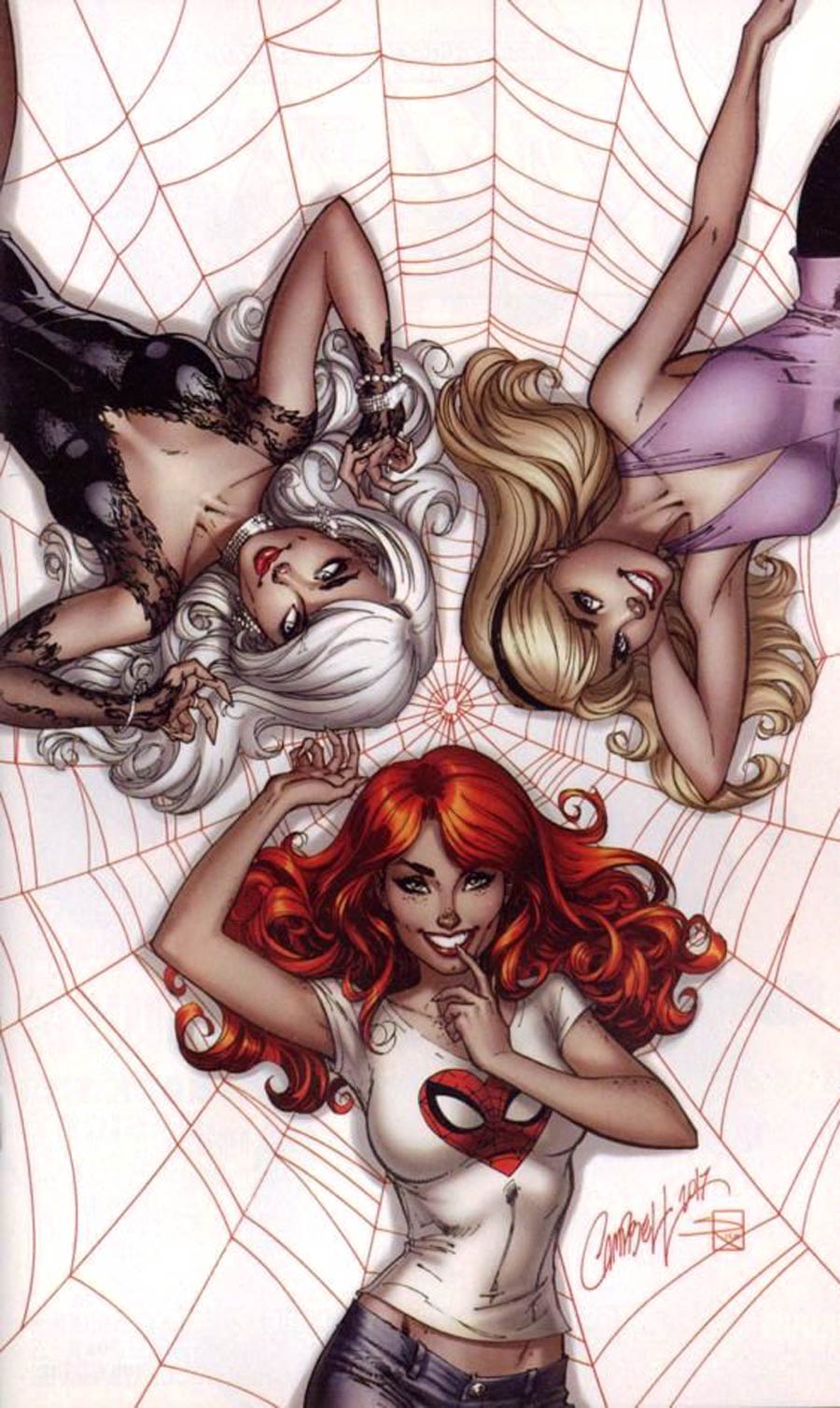 Amazing Spider-Man Vol 4 #25 Cover K J Scott Campbell Exclusive Virgin Variant Cover