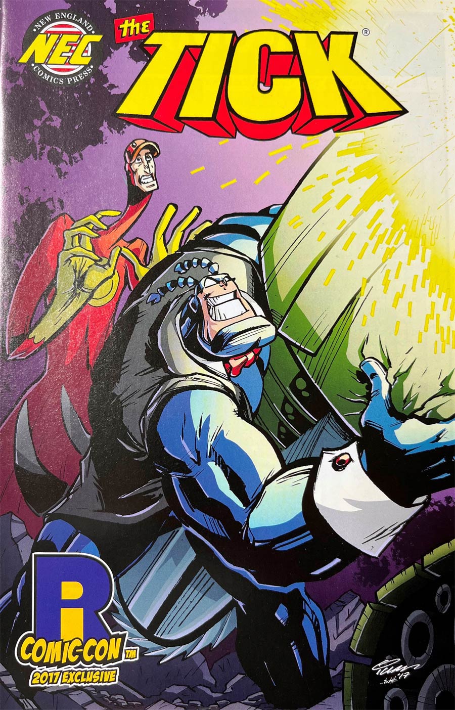 Tick Rhode Island Comic Con 2017 Exclusive