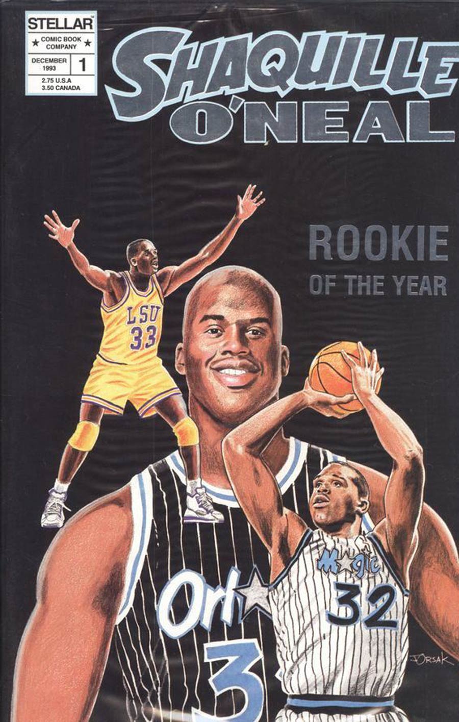 Shaquille Oneal (1993) #1 Cover C Silver Edition